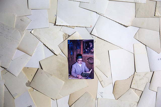Gif of archival photos from Abdullah’s family records  