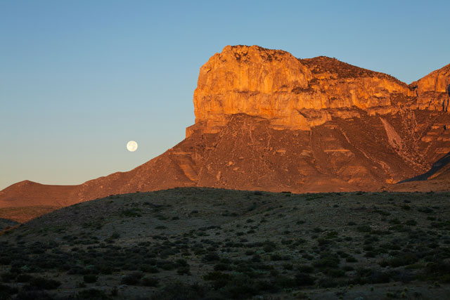 El Capitan marks the southern tip of the Guadalupe Mountain range in Texas
