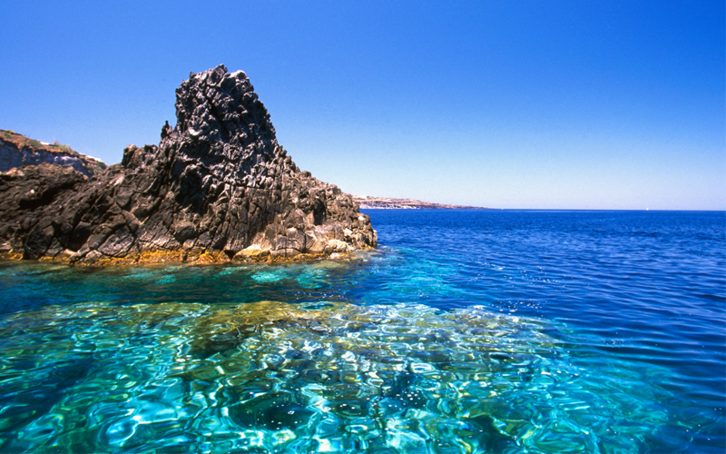 Pantelleria Island is accessed by regular ferries from nearby Trapani.